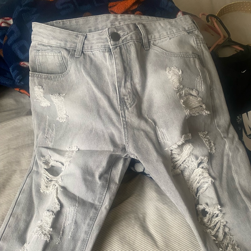 New gray jeans